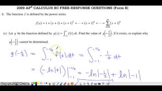 2009 BC Form B #6
