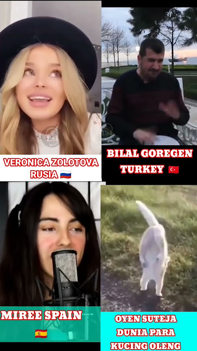 Levan polkka versi Rusia, Turkey, Spain & kucing oyen nggloyor #levanpolkka