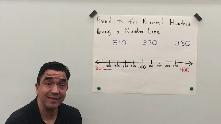 Round to the Nearest Hundred Using a Number Line / My Growing Brain