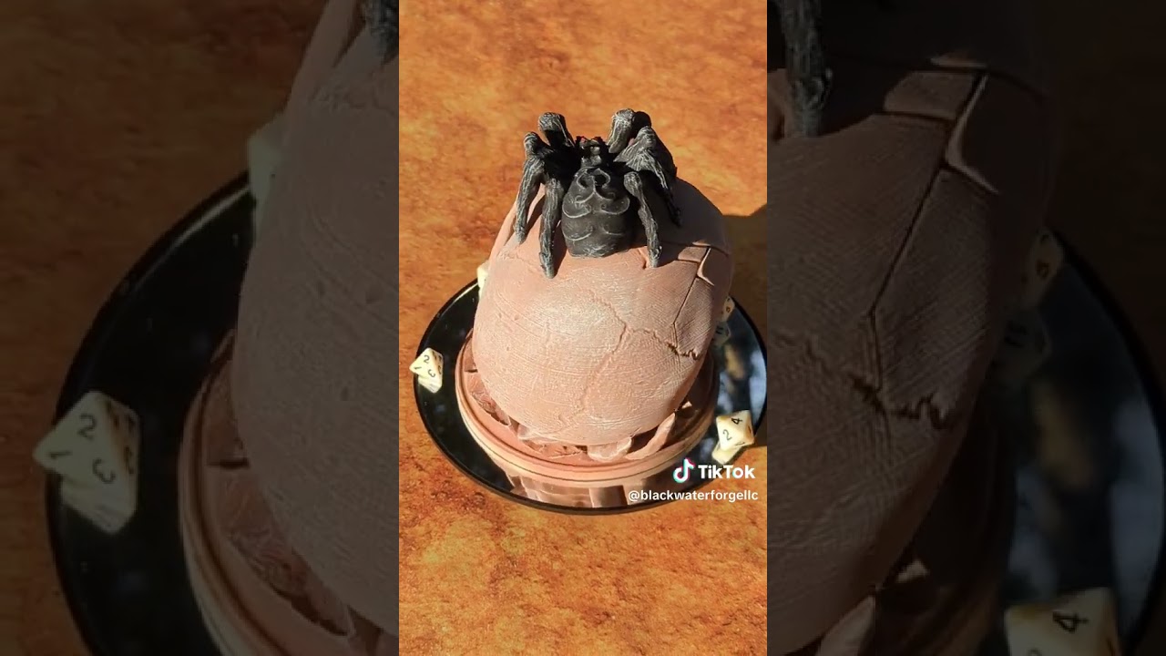 Desert's Kiss Skull 3D Printed RPG Dice Tower: Mythic Mugs Collection