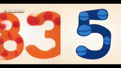 Endless Numbers 83 and 5 for CATA Letter M