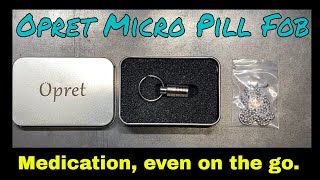 Opret Micro Pill Container