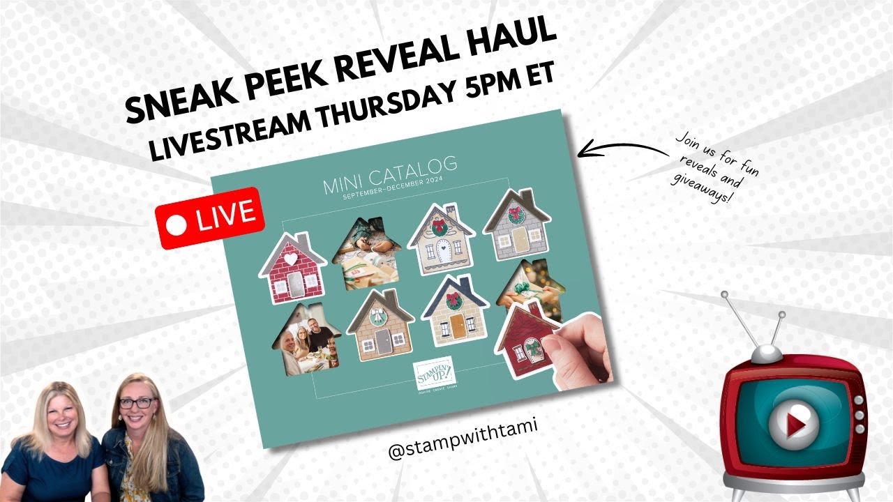 Join Us for a Festive 2024 Stampin' Up! Holiday Catalog Sneak Peek!  Stampin Scoop Show 