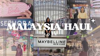 Malaysia Haul 2026  Prices  First Impressions  Benefit Tarte Essence Maybelline U0026 More