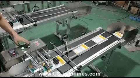 Bag paging feeding machine with counting function