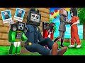 Tv man policeman wanted tv woman tv woman cheated with prisoner jj and mikey in minecraft  maizen