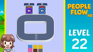 People Flow Level 22 Solution Walkthrough