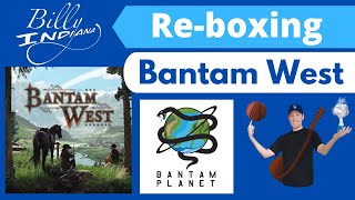 Bantam West Board Game Reboxing (Kickstarter Edition Storage Solution with Game Trayz)