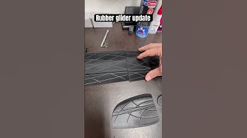 Rubber Glider Update. #diy #rc #glider #fyp #shorts #ams #tpu #3dprinting