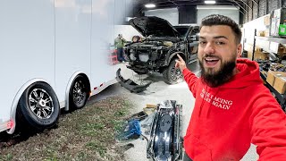Rebuilding my Wrecked Tow Rig in Under 24 hours!!