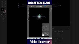New trick a create lens flare in Adobe illustrator (Computer world 🌎)