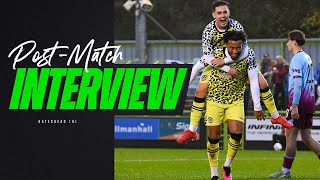 Jayden Clarke post-match | Gateshead (H)