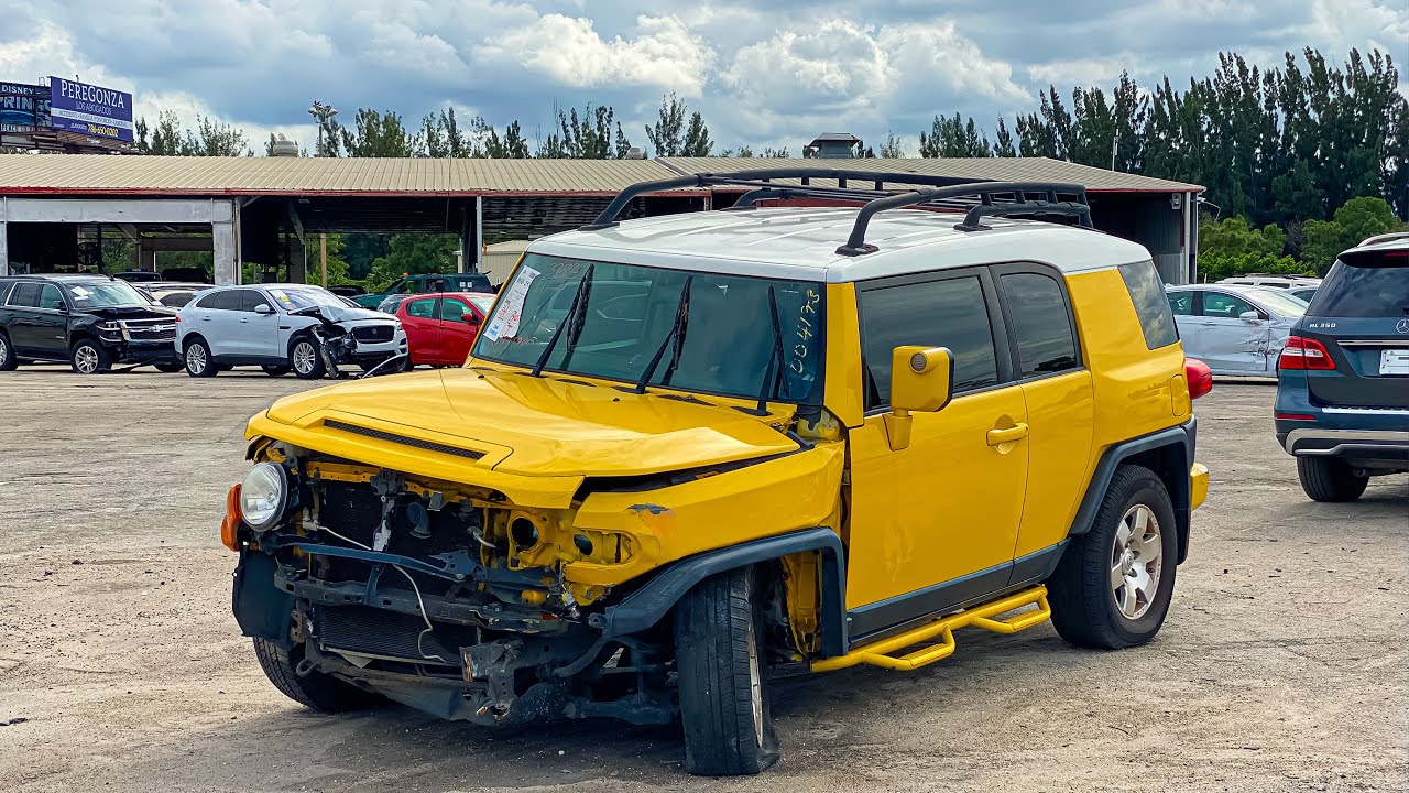 Аукцион Списанных, Угнанных и Разбитых Автомобилей в Америке 4К