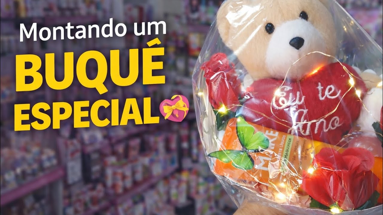 A história por trás desse buquê vai te emocionar | Vou montar e Contar tudo para vocês 💝