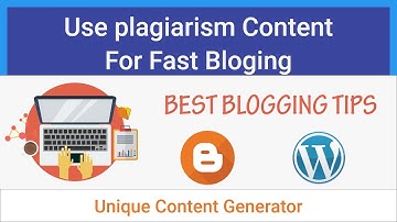 Unique Content Generator , Get Unlimited Plagiarism Free Article - Fast Blogging  • 100% Unique •