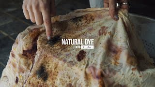 HOW TO BUNDLE DYE AT HOME WITH FOOD WASTE | NATURAL DYE | BOTANICAL COLOUR