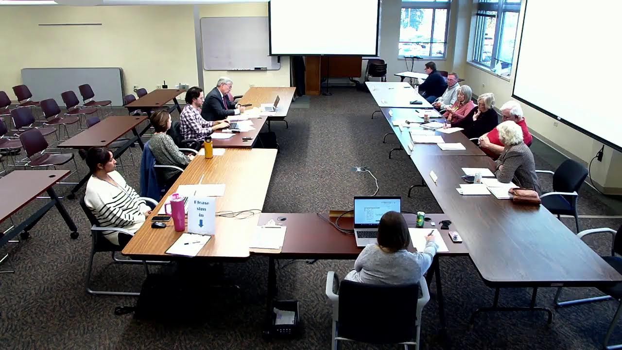 Zoning Board of Appeals - Zoning Hearing, 11-12-25