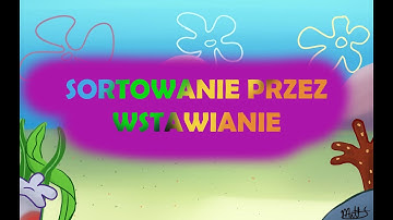 Sortowanie przez wstawianie