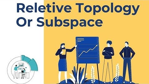 Lecture #9 Topology: Relative Topology /Subspace|Definition|Example