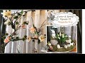 Easter &amp; Spring Vignette #1 - Magnolia Tree