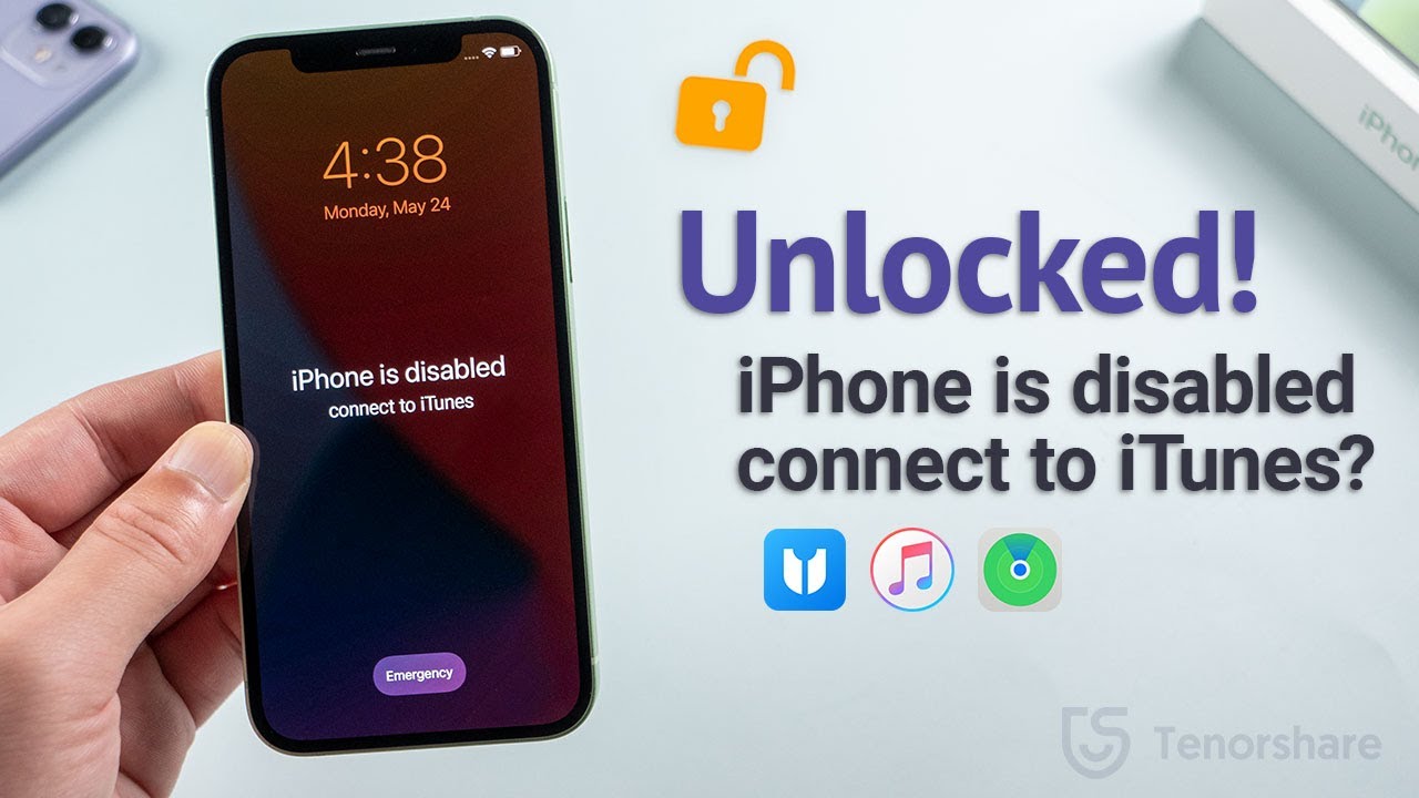 สมัครid iphone  Update 2022  iPhone is Disabled, Connect to iTunes? 3 Ways to Unlock It!