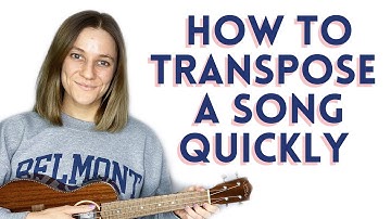 How To Transpose A Song Quickly // Easy Tutorial For All Instruments!