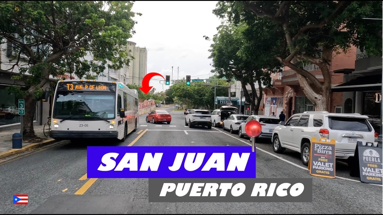 🚙 DRIVING AROUND SANTURCE, MIRAMAR & VIEJO SAN JUAN PUERTO RICO 4K🇵🇷🚥