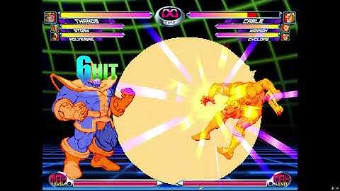 Love of the Fight Moves - Marvel vs Capcom 2 - Thanos