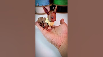 3D printed Timelapse - Eevee Eeveelutions