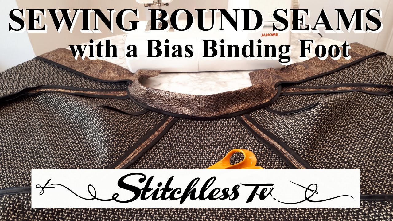Bias Bound Seam - Binding Seams in 3 Steps