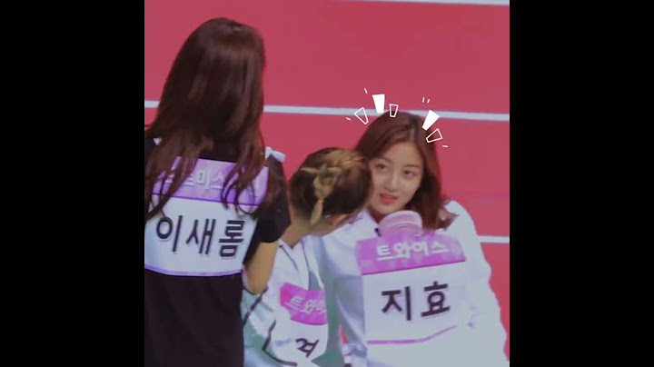 Idols staring at Nakyung & saerom ‘s beauty 😍 #fromis_9 #isac