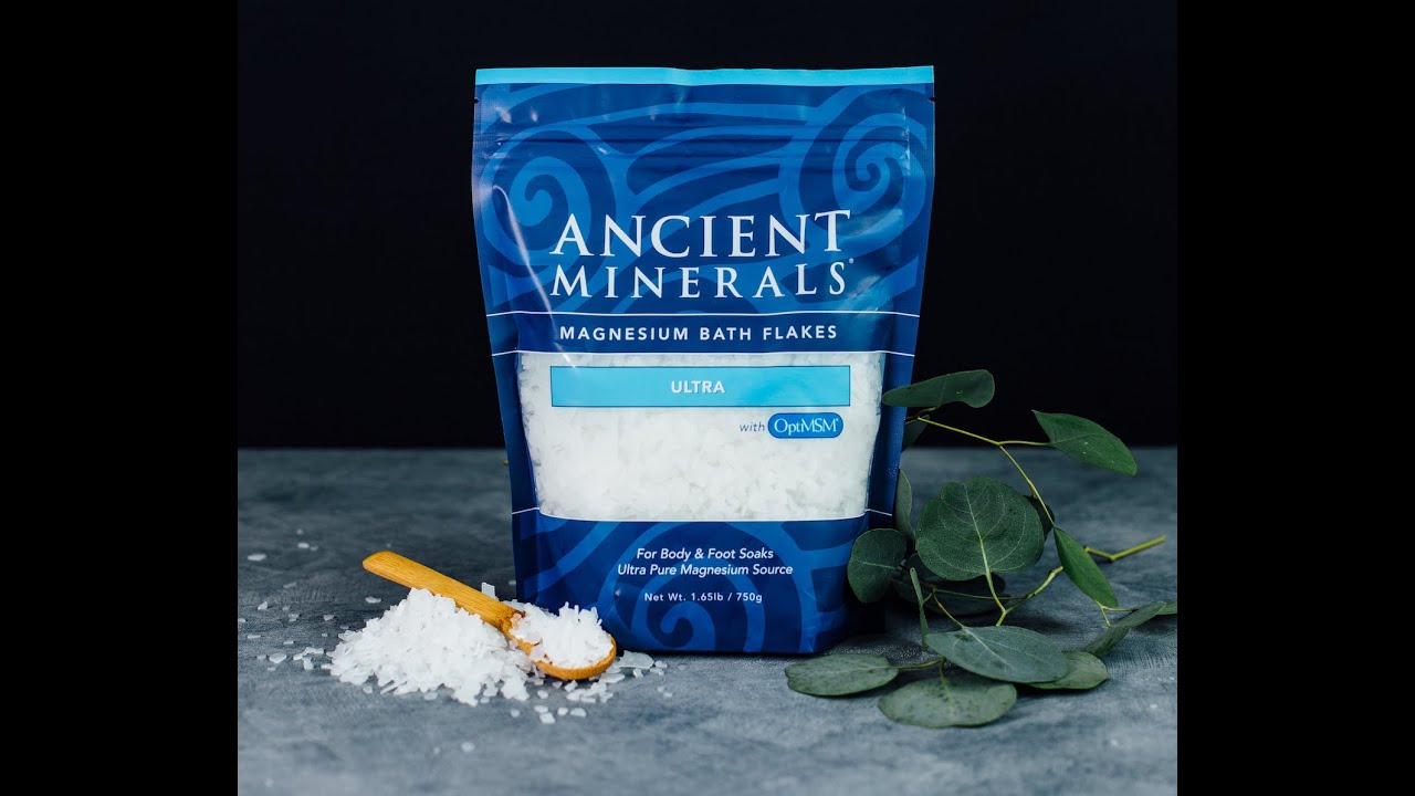 Ancient Minerals Bath Flakes Ultra with OptiMSM Benefits YouTube