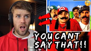 NO EXTRA LIVES HERE!! Mario Bros vs Wright Bros | Rapper Reacts to EPIC RAP BATTLES OF HISTORY