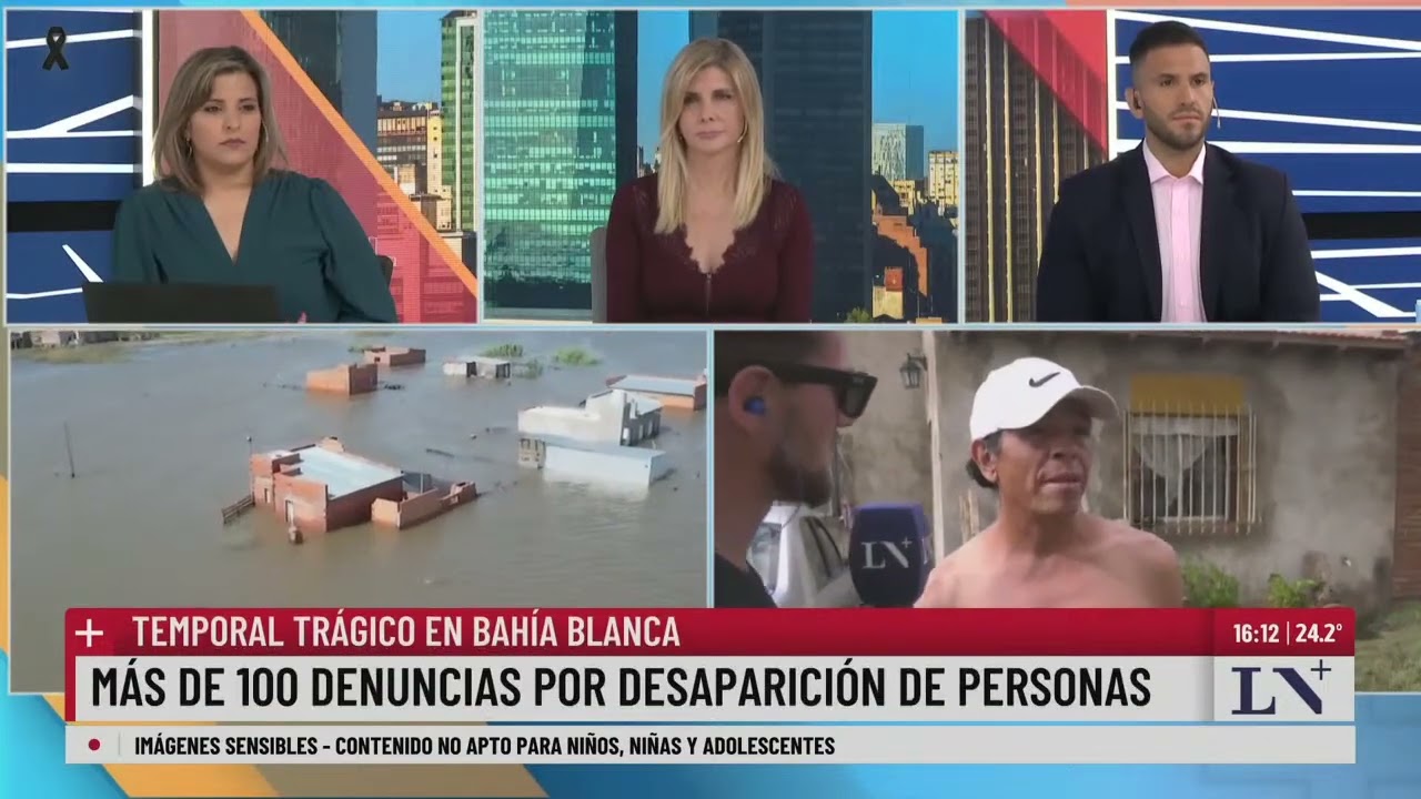 Crece la angustia por Delfina y Pilar, las hermanitas arrastradas por la corriente