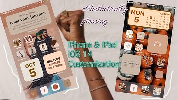 #iphonecustomization #ios14 HOW TO: Aesthetically pleasing iPhone and iPad customization with iOS 14