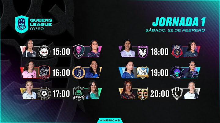 👑 Queens League OYSHO Américas - JORNADA1  ⚽ #QUEENSLEAGUEJ1