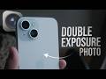 How to Take Double Exposure Photo in iPhone (tutorial)