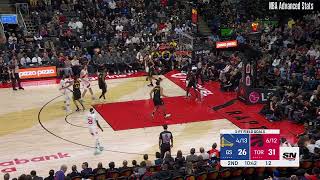 Scottie Barnes 23 pts 8 reb 6 ast vs Golden State Warriors | 2025-01-13
