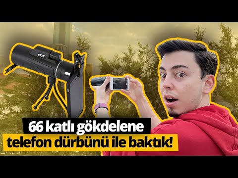 Tüm telefonlara 20X kayıpsız zoom yeteneği kazandıran dürbünü inceledik!