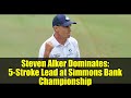 Steven Alker Dominates: 5-Stroke Lead at Simmons Bank Championship