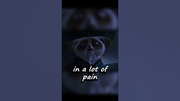 Did You Notice Shifu and Po's Dad Both Had This Crazy Thing Happen To Them In Kung Fu Panda?