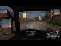 Euro Truck Simulator 2 - 10000 HP engine mod, hitting 350kph+!