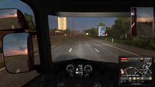 Euro Truck Simulator 2 - 10000 HP engine mod, hitting 350kph+! screenshot 4