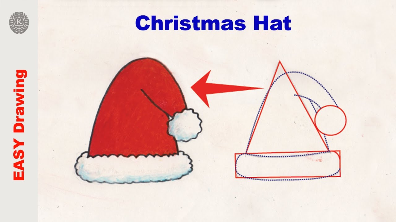 Drawing of Santa Claus's hat in PNG by mahyohadef on DeviantArt