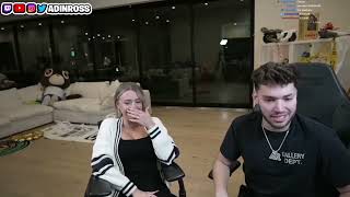 Corinna Kopf Almost Shows Her Puy On Stream
