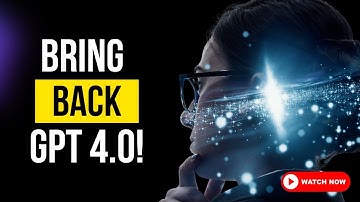 GPT-4o Users Mourn: OpenAI Brings It Back After GPT-5 Backlash!