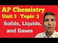 AP Chemistry: Solids and Gases