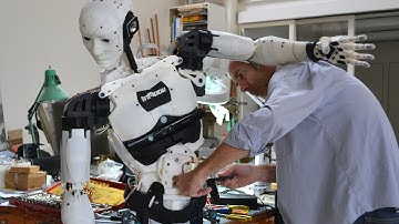 InMoov Abdomen 3D printed Open Source Robot