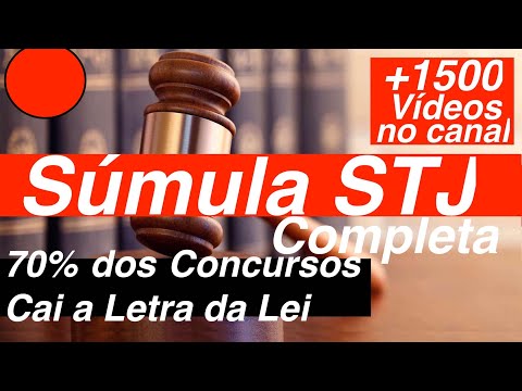 Súmula do STJ Completa