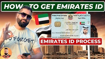 🇦🇪 How To Get Emirates ID | UAE Emirates ID Process | Dubai ID Card
